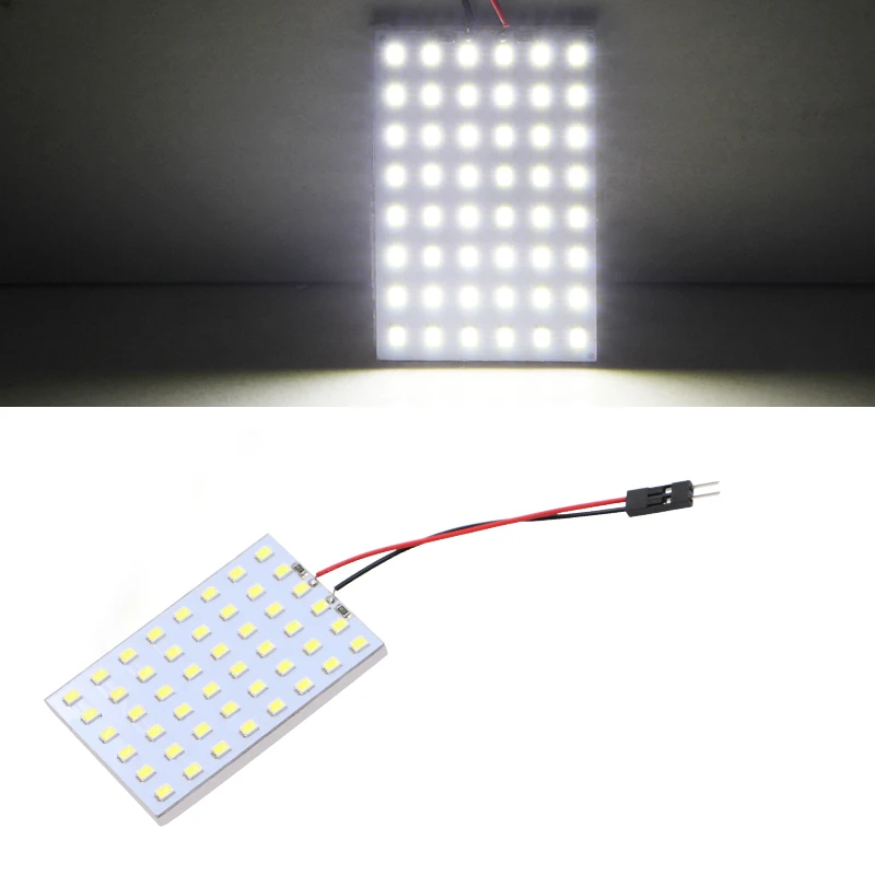 Автомобильный Стайлинг T10 BA9S Светодиодная панель купольные лампы автомобильная