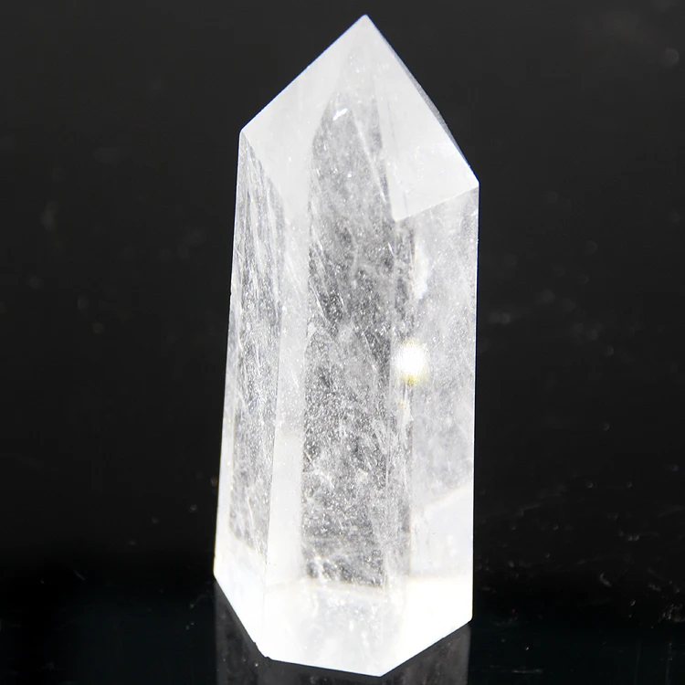 2015 натуральная 75*20 мм белая прозрачная кварцевая кристаллическая палочка