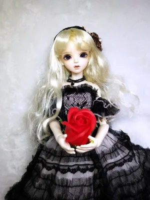 Одежда для кукол для 1/4 1/3 bjd, Одежда для кукол, черное платье для торта, красивые платья на заказ