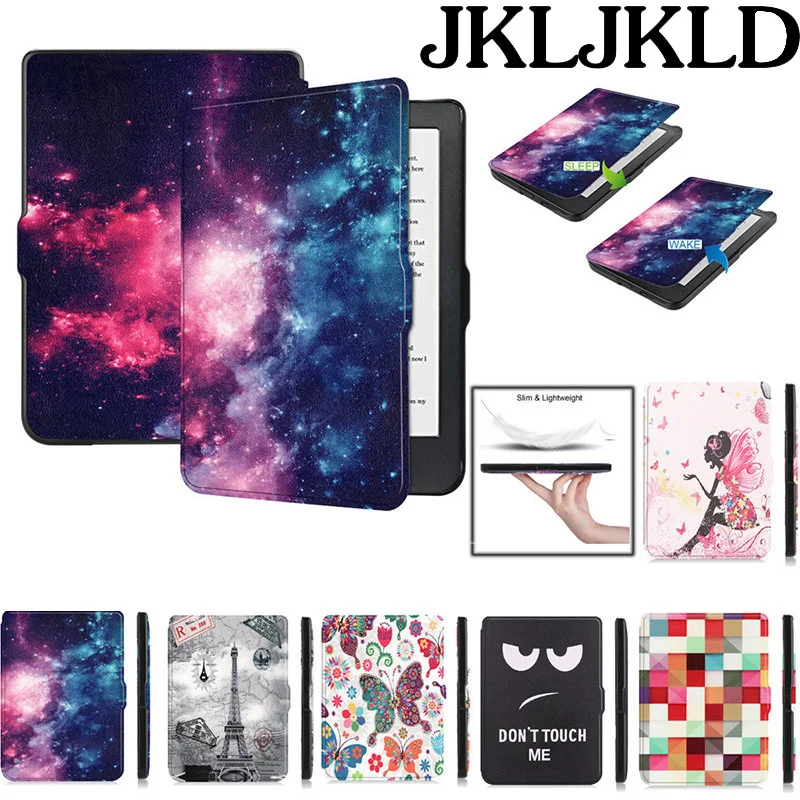 Для Kobo Clara HD 2018 6 дюймов Роскошный чехол из искусственной кожи PU твердый ультра