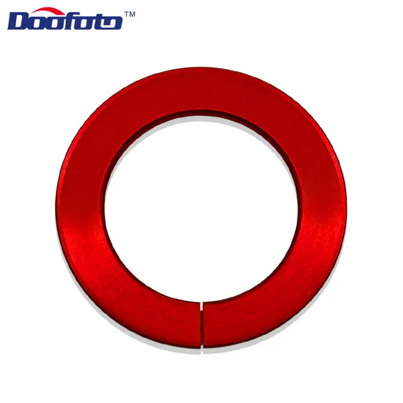 Start Ring Red Doofoto Аксессуары Кольцо Автомобильный Стайлинг зажигание двигателя Кнопка запуска Накладка для Nissan Altima Rogue Versa Sentra Tiida Slyphy X-Trail - Название цвета: Start Ring Red