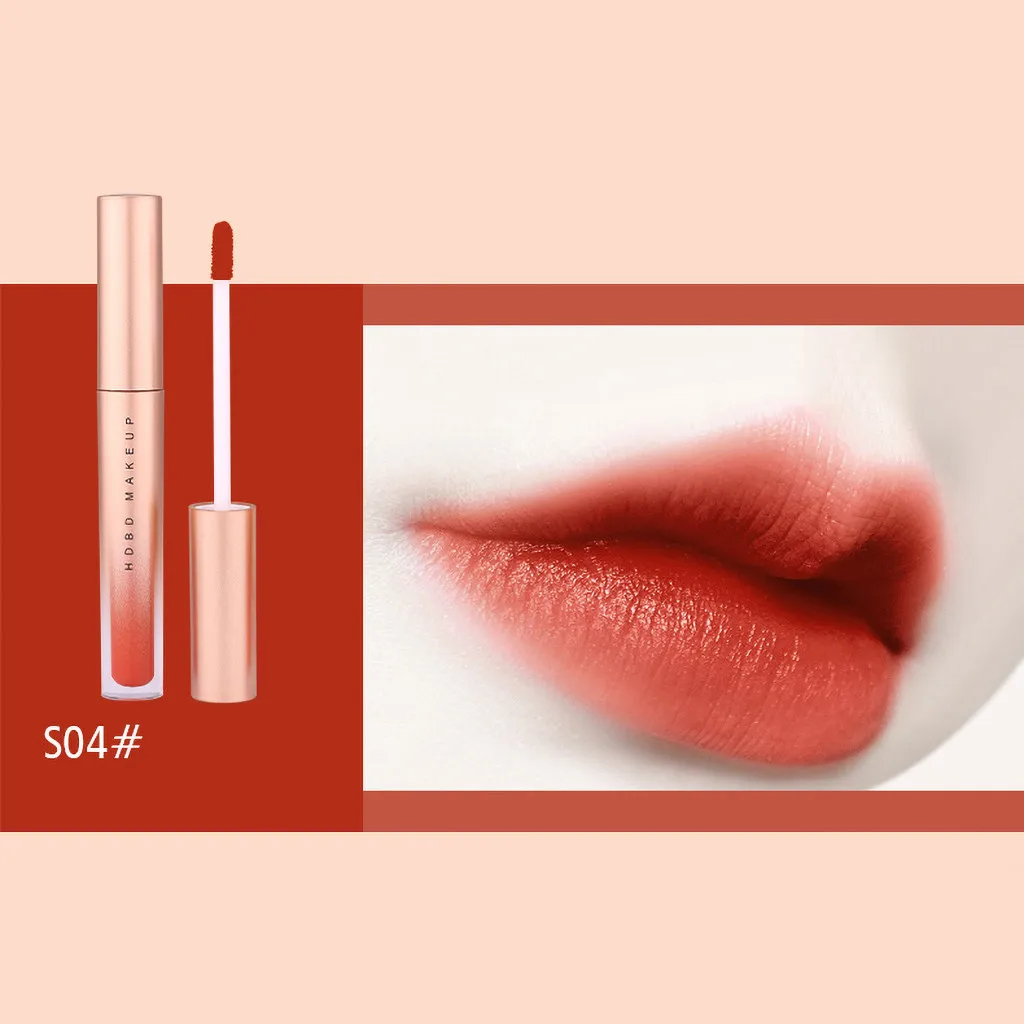 Милая Красная губная помада 8 видов цветов Beauty водостойкий жидкий стойкий блеск