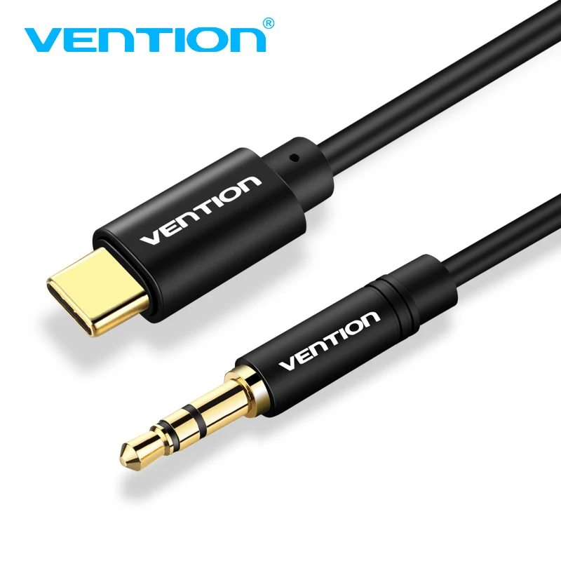 Vention USB Type C для Aux 3 5 мм аудио кабель гарнитуры Динамик гибкий пружинный AUX Xiaomi 6 Letv 2