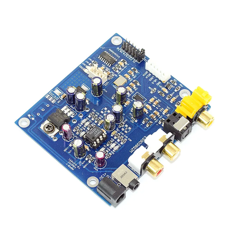 ES9038 Q2M I2S DSD усилитель мощности волоконный коаксиальный Плата декодера входного
