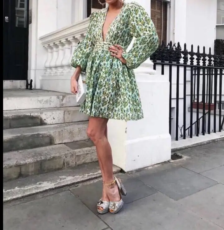 Вечерние платья знаменитостей элегантные летние винтажные с v образным вырезом и