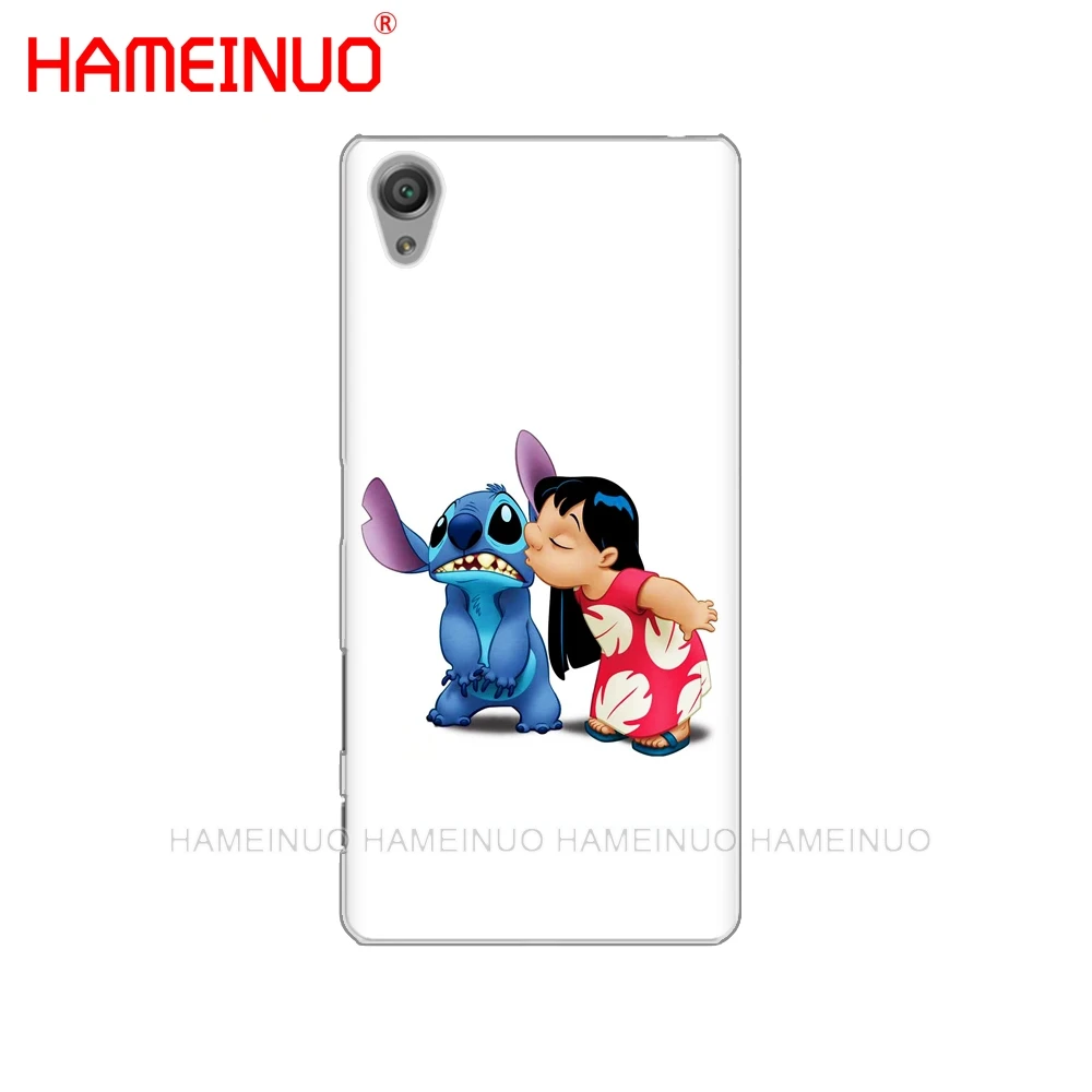 HAMEINUO Лило и Стич OHANA FAMIL чехол для телефона для sony xperia C6 XA1 XA2 XA ULTRA X XP L1 L2 X XZ1 compact XR/XZ PREMIUM - Цвет: 43468