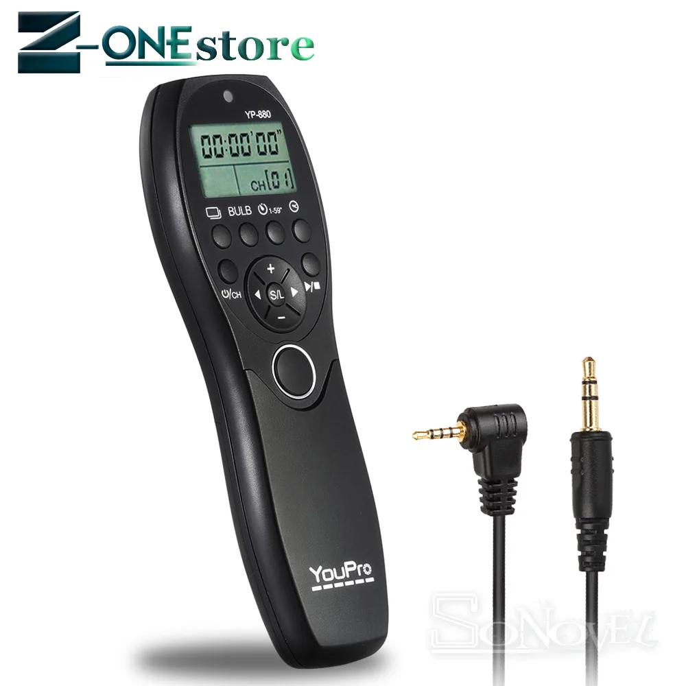 Пульт дистанционного управления с таймером YouPro YP 880 L1 проводной затвор для Panasonic