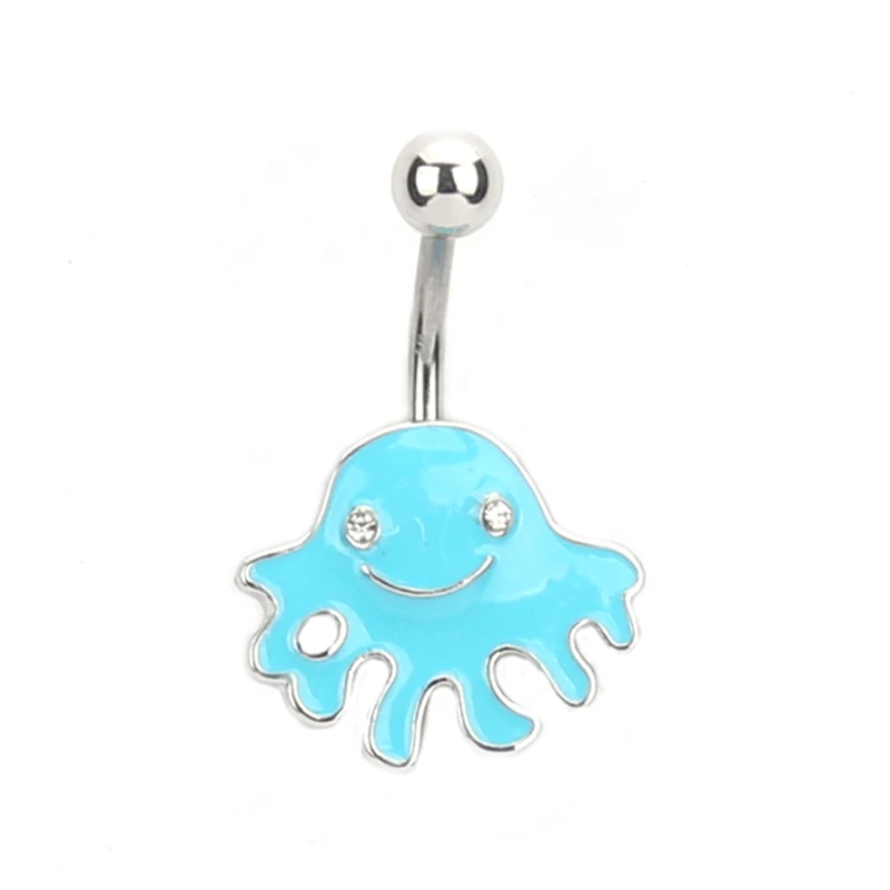 

Stainless steel jewelry and accessories popular jewelry body and piercing jewelry mini squid