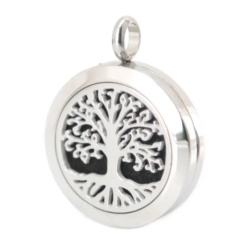 Серебряные украшения 25 мм 30 украшение Древо жизни для ароматерапии эфирное масло