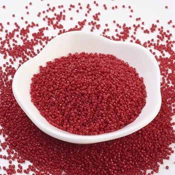 Opaque DarkRed 20 г 1,5 мм MGB Matsuno стеклянные маленькие микро-бусины для ювелирных изделий дизайн ожерелье сделай сам японский 15/0 Непрозрачный Rocailles - Цвет: Opaque DarkRed