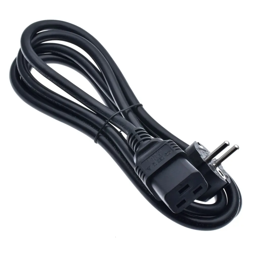 Европейский силовой провод Schuko to PDU кабель питания CEE7/7 штекер для IEC320 C19 шнур