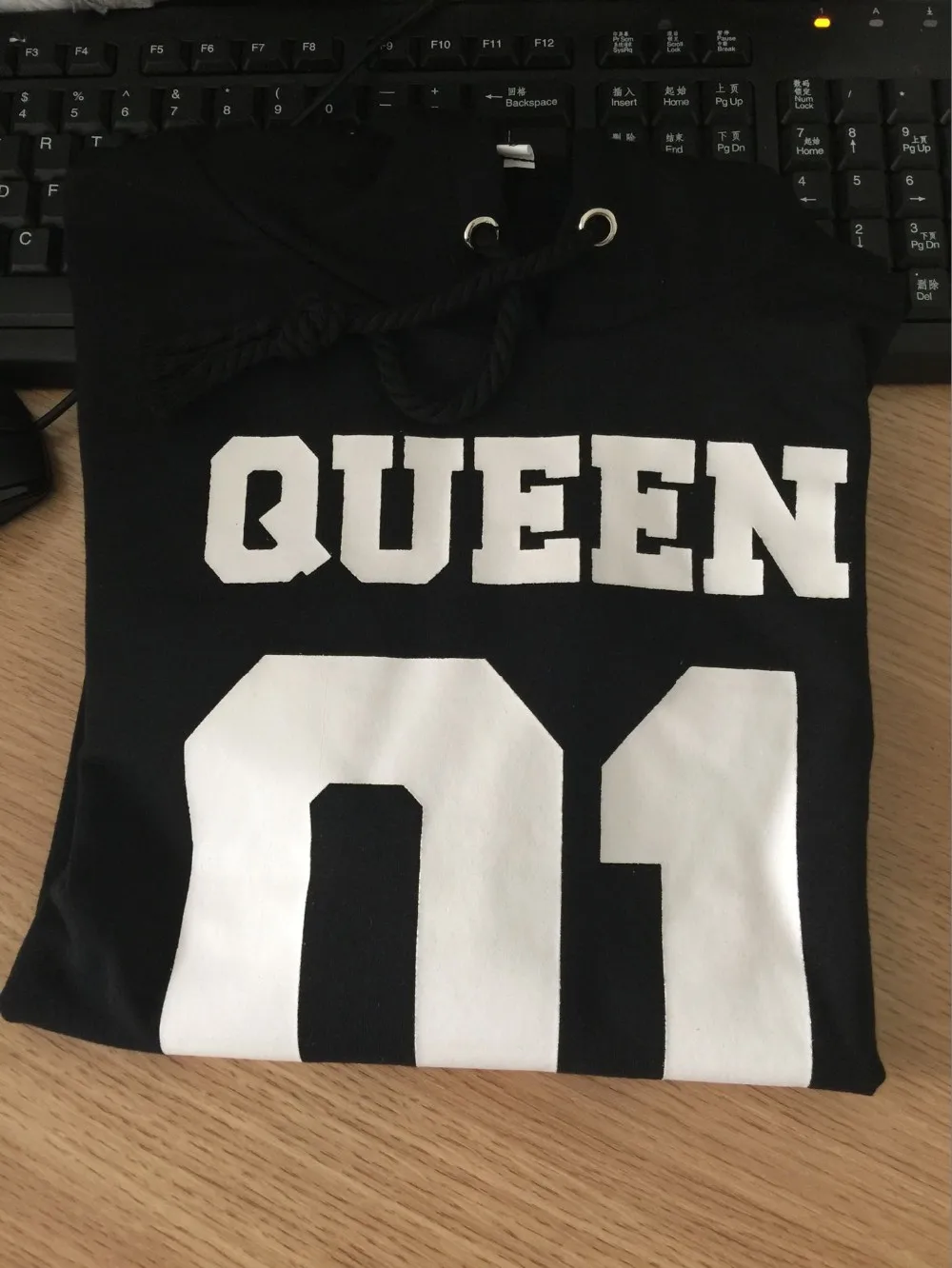 BKLD Мода Король худи с надписью Queen пара пуловер толстовка унисекс толстовки с капюшоном на каждый день; длинный рукав; футболка с круглым вырезом с толстовкой с принтом «Love» Для мужчин Для женщин