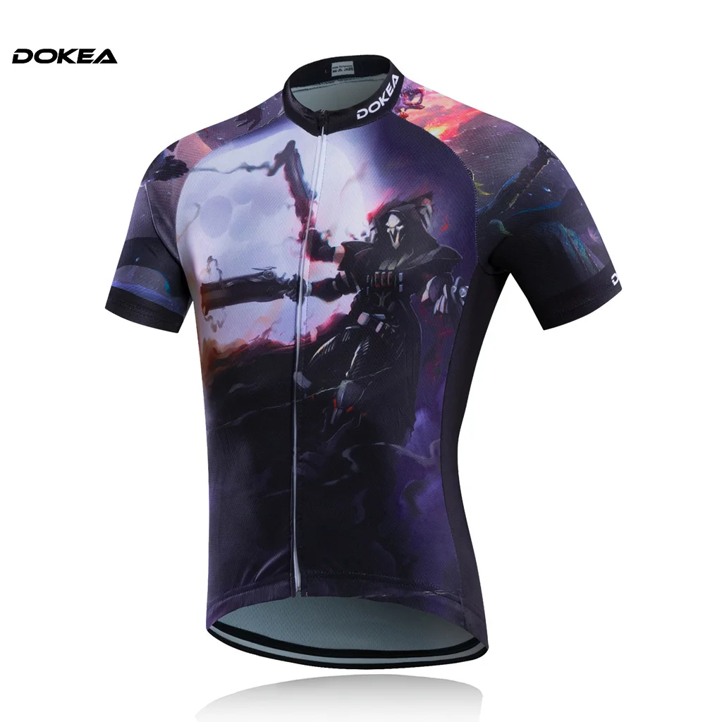 DOKEA Короткие Велосипедные Майки Roupa Ciclismo/Лето Дышащий Гоночный Велосипед