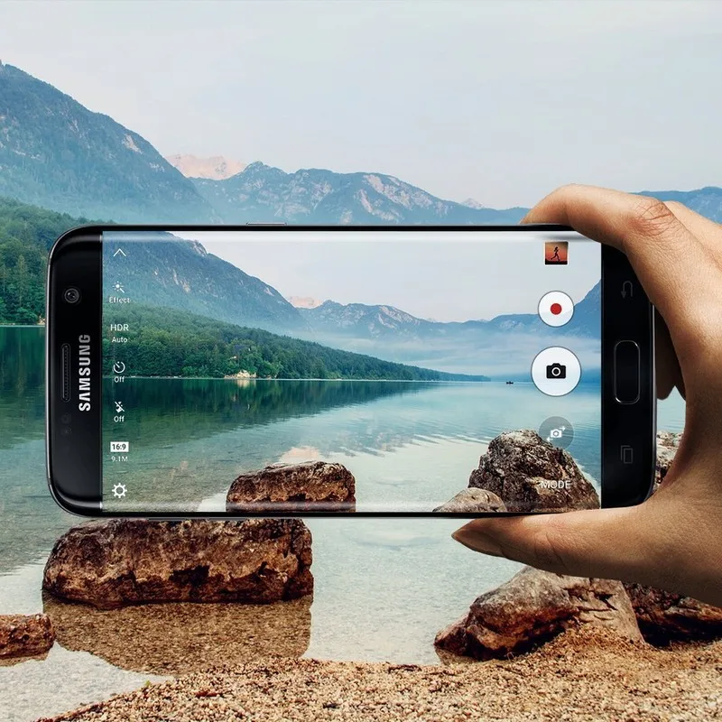 Защитная пленка NYFundas для Galaxy S7 закаленное стекло 2.5D с полным покрытием Защита