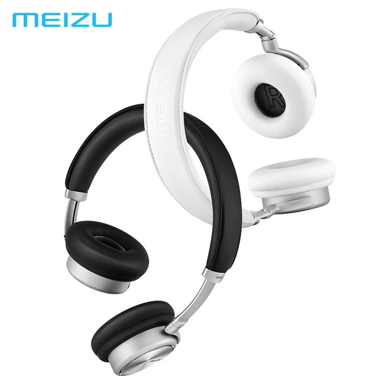 Meizu HD50 головная повязка Hi Fi СТЕРЕО Bass Музыка гарнитура алюминиевого сплава низким