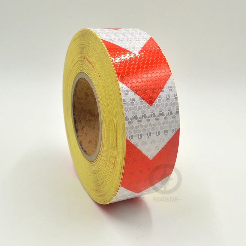 Светящаяся квадратная самоклеящаяся светоотражающая фотолента Roadstar 5 см x 10 м с