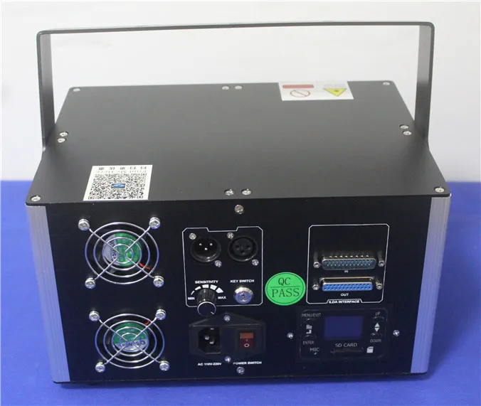 4500 мВт для лазерного шоу системы SD карты полноцветный RGB ILDA DMX DJ сценический