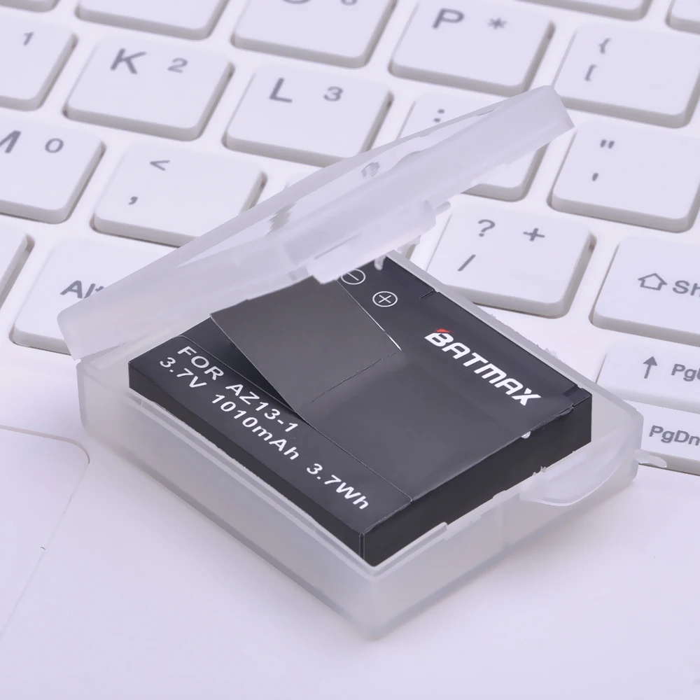 Аккумулятор Batmax 2pc AZ13-1 AZ13 литий-ионный для экшн-камер Xiaomi Yi | Электроника