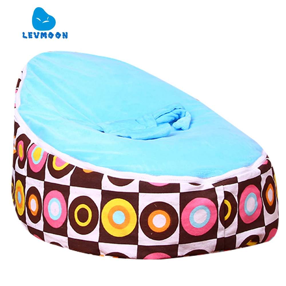 Кресло мешок с принтом Levmoon детская кровать для сна портативное складное детское