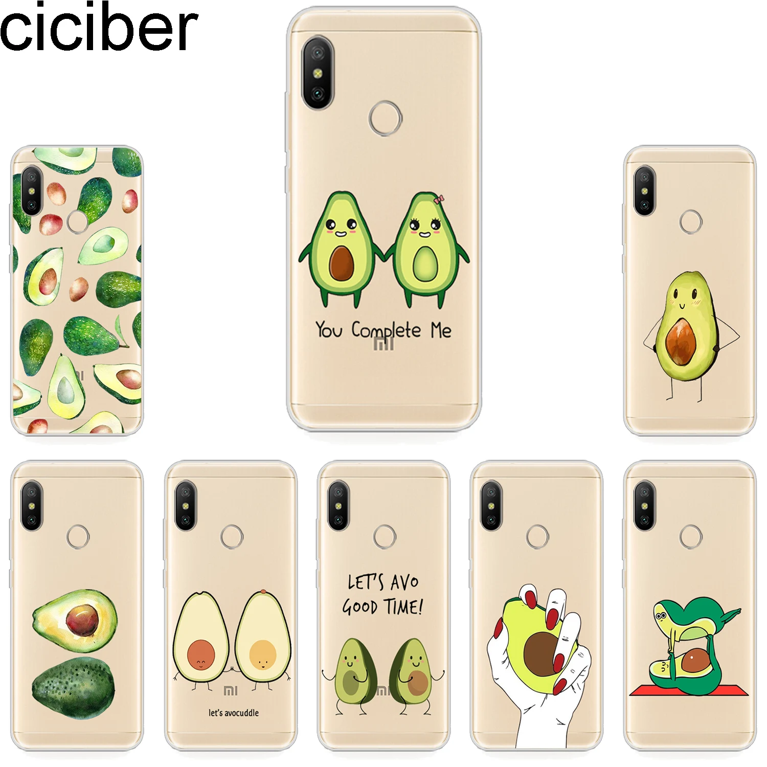 Ciciber чехол для телефона Xiaomi Redmi Note 7 6 5 5A 4 4X 3 Pro мягкая задняя крышка S2 5Plus 6A 4A 3S Y1 Lite