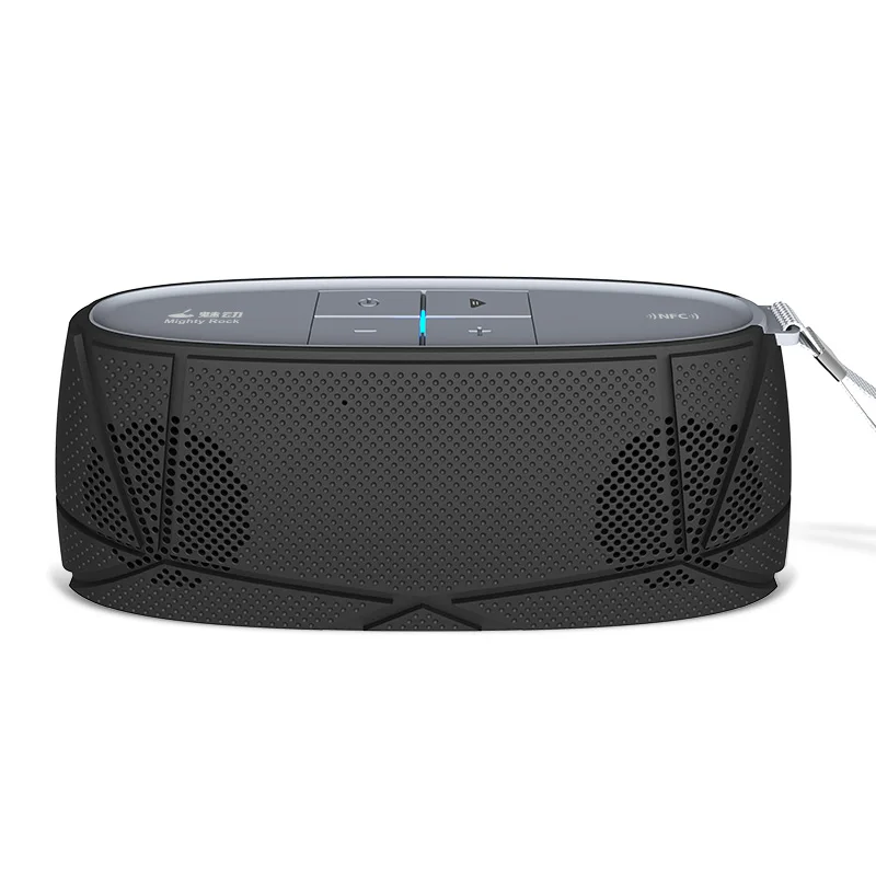 Черный Meidong MD-05 Портативный Мини Bluetooth динамик беспроводной музыкальный звук бас сабвуфер громкий динамик s для смартфона ноутбука - Цвет: Черный
