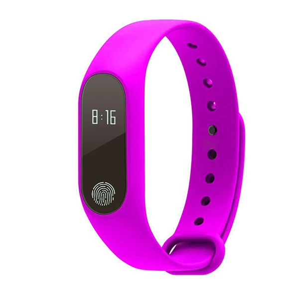 purple Спортивный Браслет Смарт-часы для женщин для мужчин Smartwatch для Android IOS наручные часы Smart Band фитнес-трекер Smartband Смарт-часы - Цвет: purple