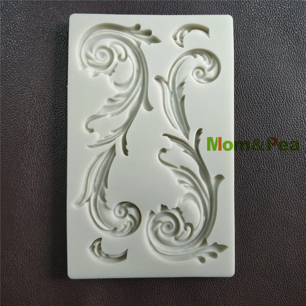 Mom& Pea GX247 силиконовая форма для украшения торта, помадка для торта, 3D форма для пищевых продуктов