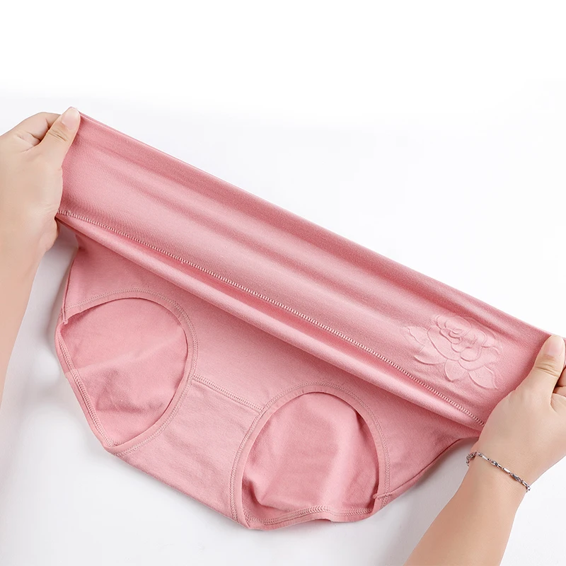 Лидер продаж хлопковые трусы с высокой посадкой женское нижнее белье удобные