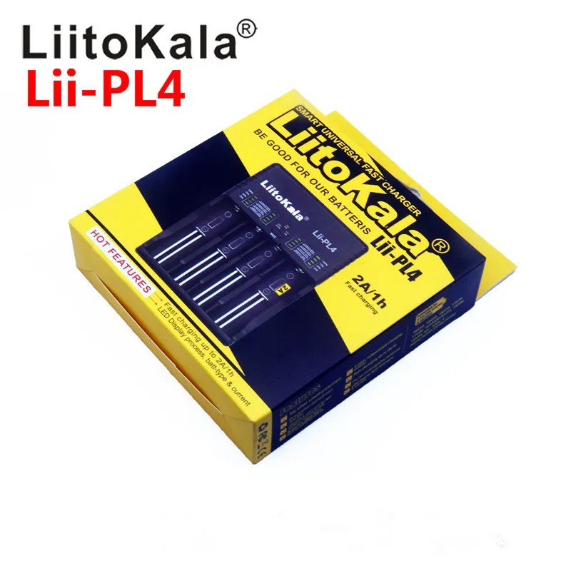 Аккумуляторная батарея 2018 lii PL4 LiitoKala 1 2 V 3 7 85 Um / AAA 18650 18350 26650 10440 14500 16340|Зарядные