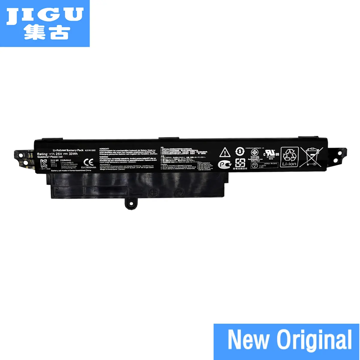 Оригинальный телефон JIGU A31LM9H A31N1302 Аккумулятор для ноутбука Asus VivoBook F200CA X200CA 11 25 V