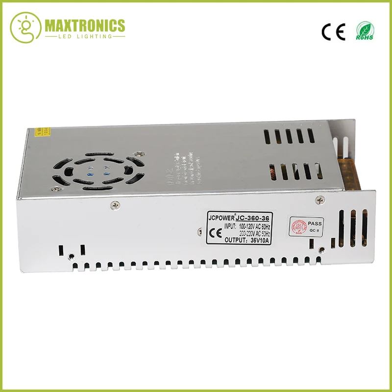 Универсальный источник питания с регулируемым переключением 36 в 10 А 360 Вт для