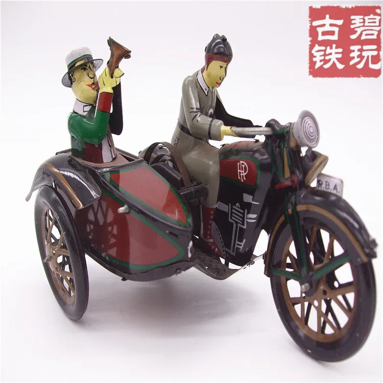 Бесплатная доставка Античный оловянный игрушечный ветер игрушки Металл