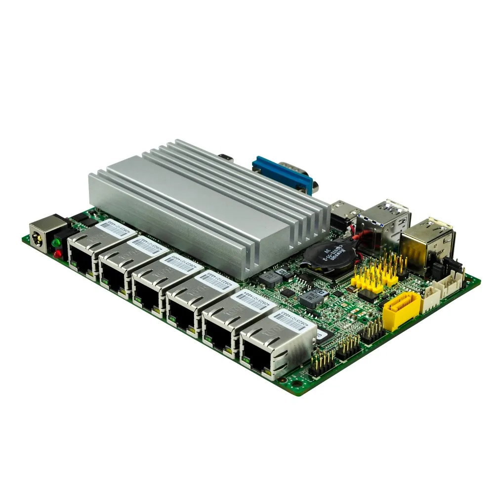 Qotom Q555G6 Q575G6 7-й промышленный ПК шлюз брандмауэра маршрутизатор для pfSense-Intel i5 7200U i7 7500U AES-NI