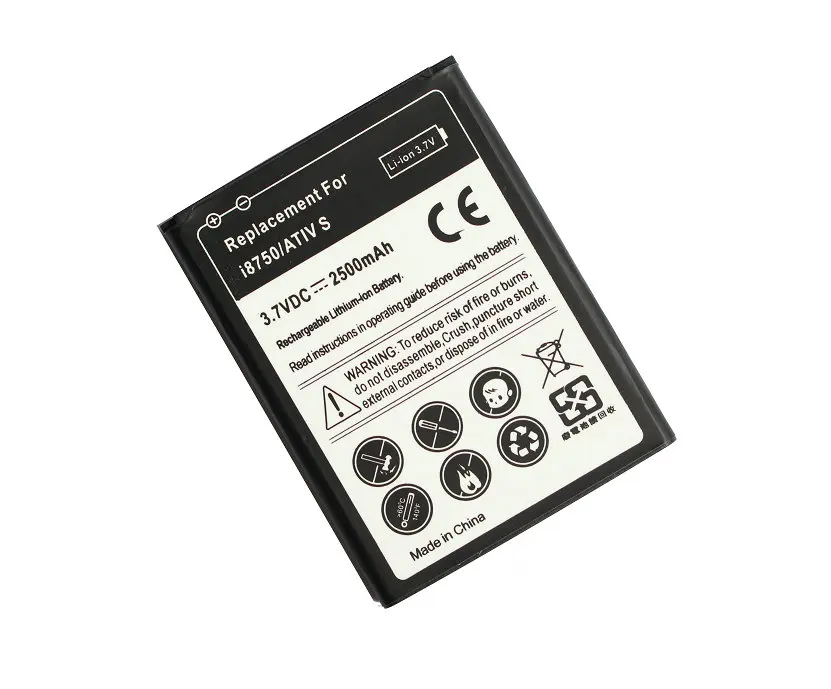 Ciszean 2x 2500mAh EB-L1M1NLU Replacement Battery + Universal Wall Charger For Samsung galaxy ATIV S i8750 i8370 i8790 | Мобильные