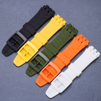 heat watch accessories for swatch silicone strap diving suup100 suub silicone strap