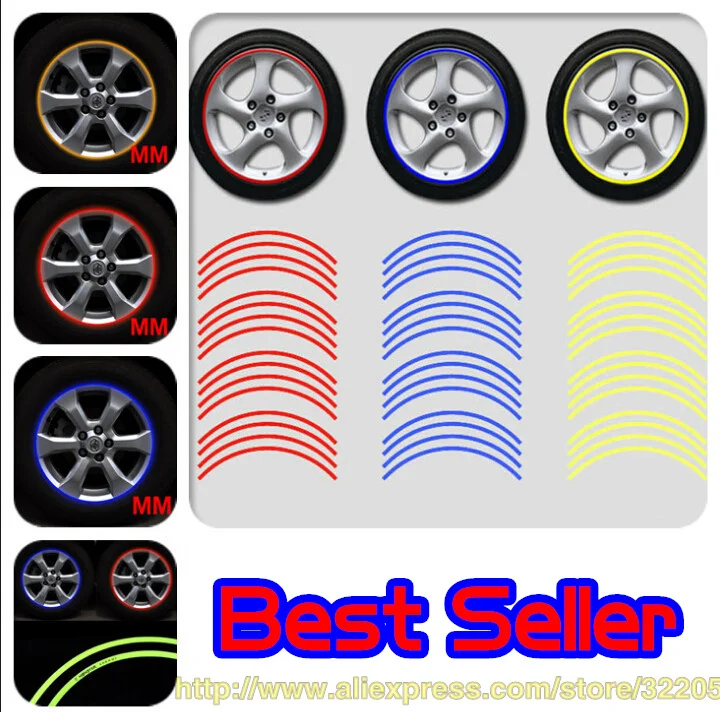 car styling 14-18 inch wheels accessories stickers fit for VW mazda Peugeot BMW Audi Honda toyota ford opel brand sticker on | Автомобили