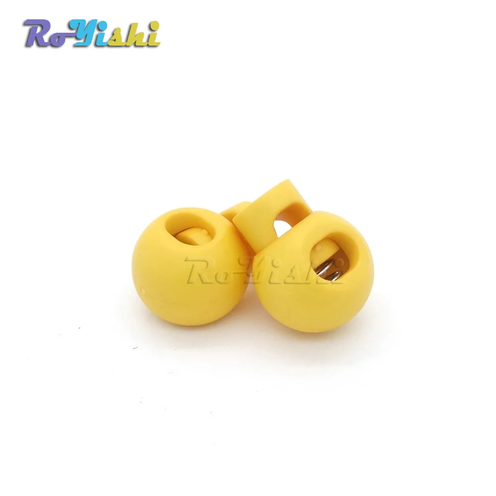 1000 шт./упак. красочный шариковый шнур с фиксатором и круглым переключателем для