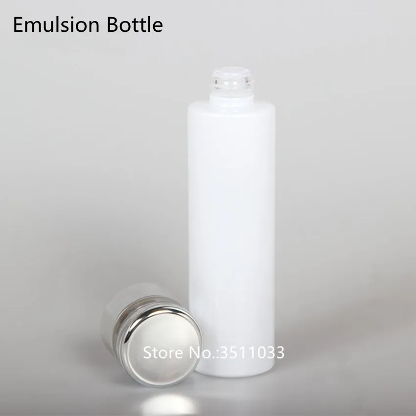 10 шт. Высококачественная Белая Стеклянная банка для крема эмульсия бутылка