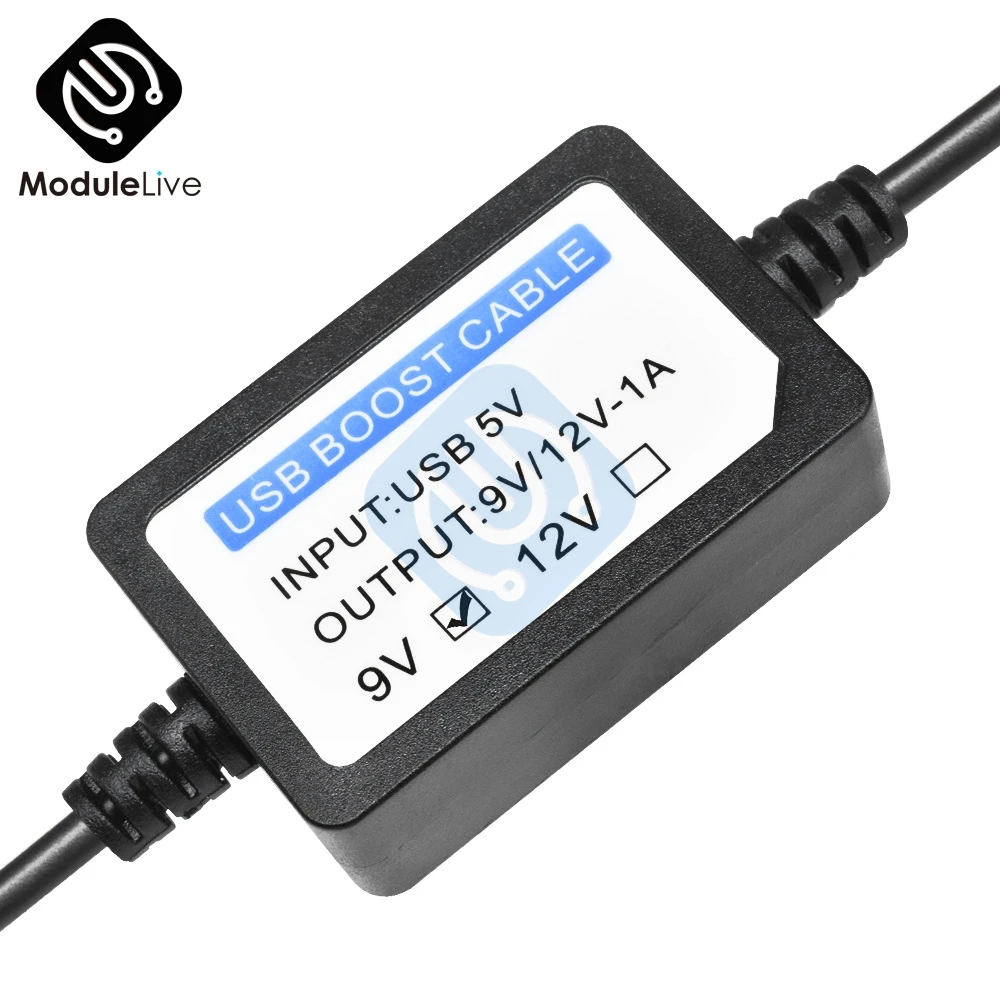 USB-кабель с повышающей линией 5 В-9 В 12 1 А 5x2 мм длина провода 3 м | Обустройство дома