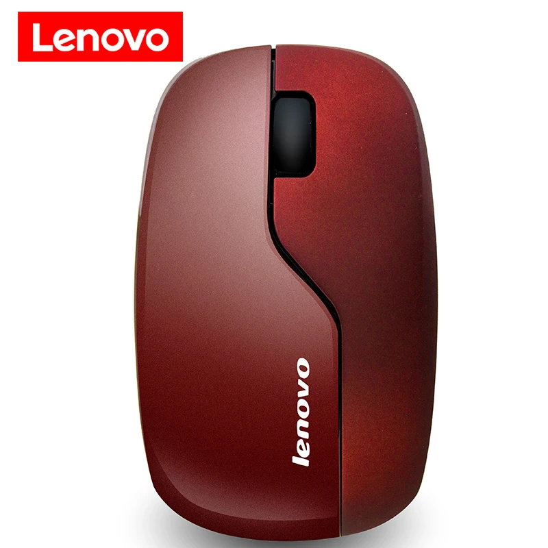 red Lenovo Беспроводная сенсорная мышь N3902 с 1000 точек/дюйм USB интерфейсная мышь для ноутбука игровая мышь logitech мышь bluetooth беспроводная - Цвет: red