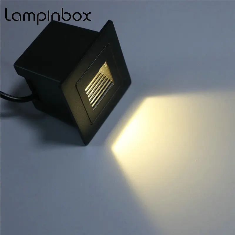 Светодиодный водонепроницаемый настенный светильник угловой наружный Footlight
