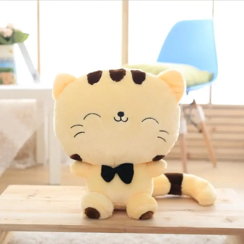 Новинка Лидер продаж плюшевые игрушки в виде улыбающегося кота с большим лицом 45