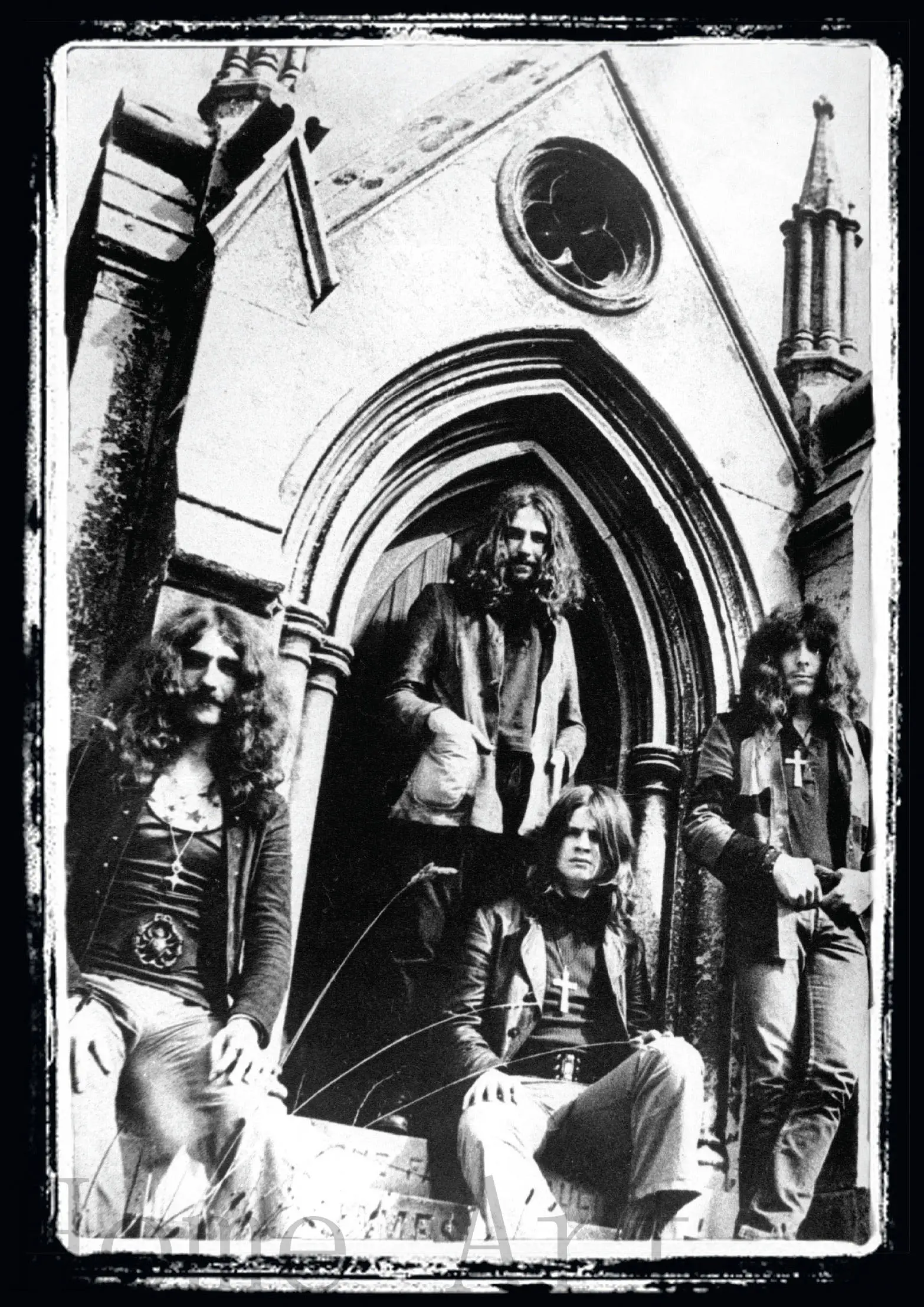 Black Sabbath плакат музыка наклейки на стену Высокое разрешение белая бумага с покрытием украшение дома искусство дома