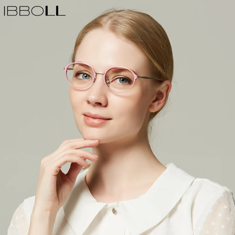 Ibboll винтажные металлические солнцезащитные очки с принтом оправа модная круглая