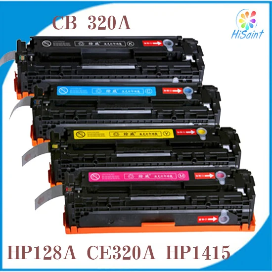 Новый совместимый принтеров HP CE320A CE321A CE322A CE323A цвет картриджи для LaserJet CP1525 CM1415