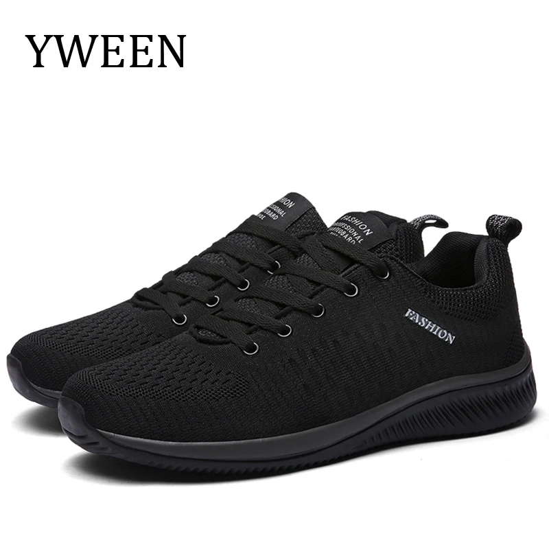 

YWEEN New Lace-up Men Shoes Mesh Men Casual Shoes Light Comfortable Breathable Walking Sneakers Men Tenis Feminino Zapatos