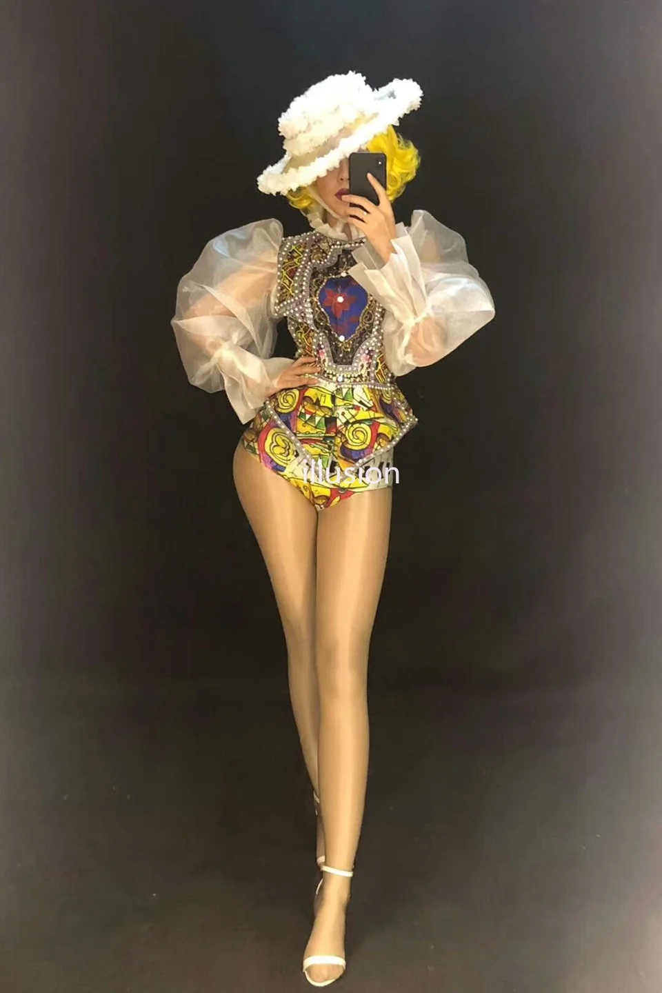 Комплект из 2 предметов Женский модный пиджак и шорты блестящий костюм с