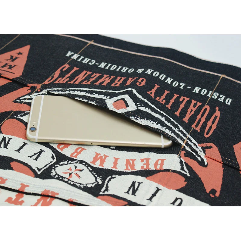 Баннер джинсовый карман для хранения картин джинсов декоративные гобелены Ретро