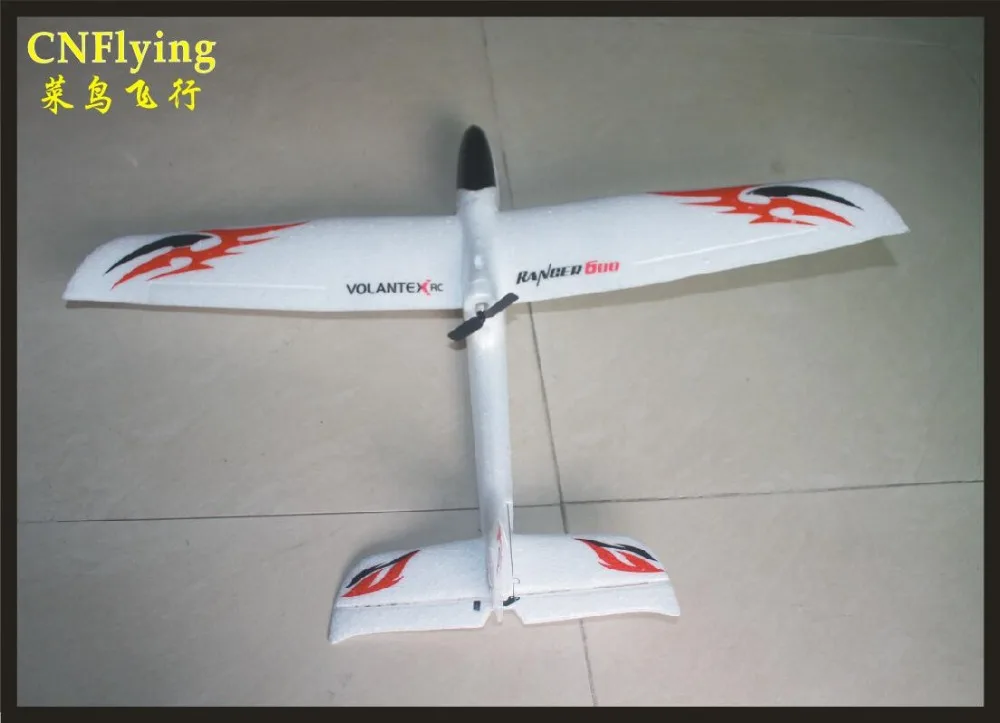 Парк флаер мини самолет Volantex rc RANGER 600 2 4G 3CH 6 Axis Gyro легко летать тренер приводимого