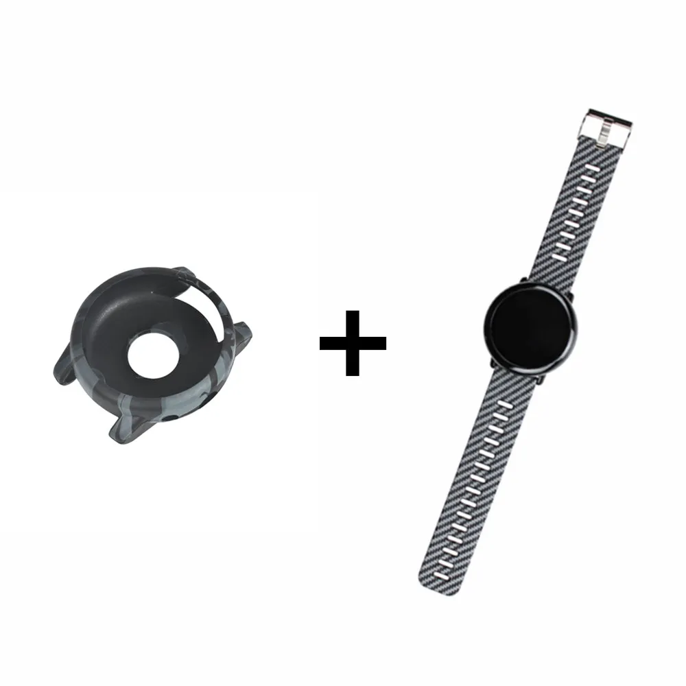 Package 6 Камуфляжный силиконовый чехол для Amazfit Stratos, сменный спортивный смарт-ремешок для часов Xiaomi Huami Amazfit 2, браслет - Цвет: Package 6